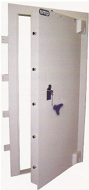 SMP Strongroom doors as supplied by Trustee Safes Ireland, UK and Ireland